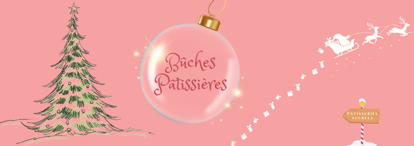 Bûches pâtissières