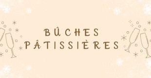 Bûches pâtissières