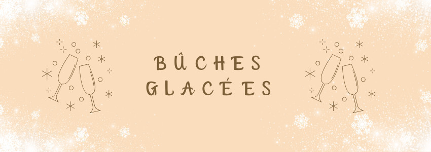 Bûches glacées
