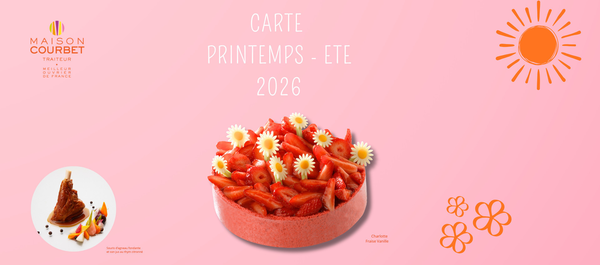 Carte Printemps Eté 2026