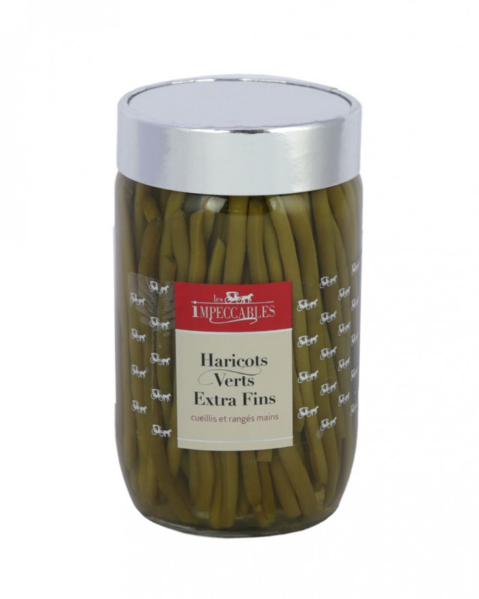 Haricots verts extra fins le bocal de 330 g