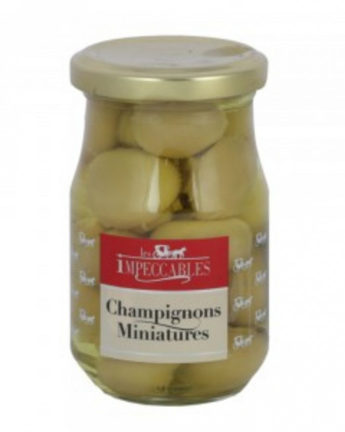 Champignons miniatures le bocal de 340 g