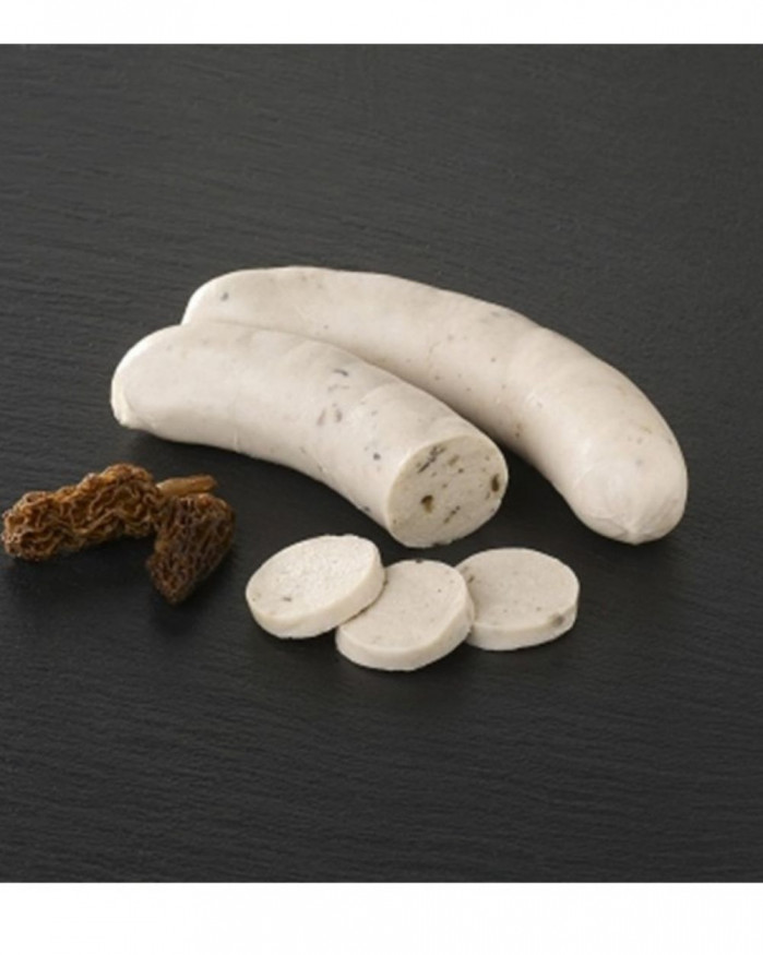 Notre boudin blanc aux morilles sauvages