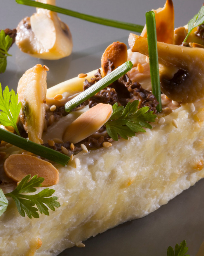 Lasagnes de champignons des bois