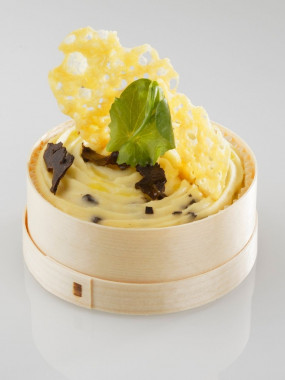 Mousseline de pommes de terre truffée (1%) en boite individuelle 