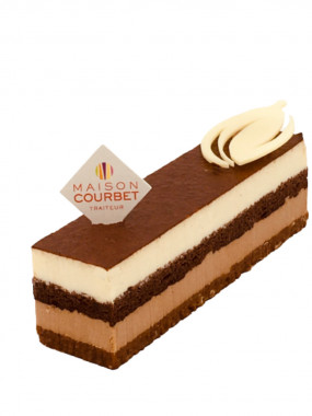 Feuillantine aux deux chocolats individuelle