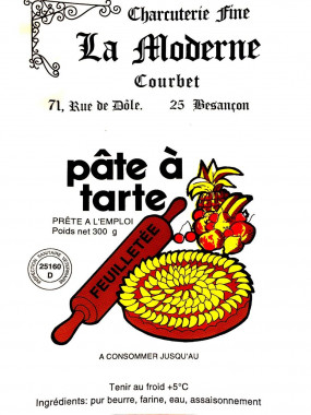 Pâte à tarte feuilletée 300 g