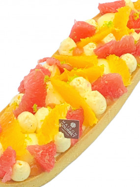 Tarte aux agrumes 4/6 personnes