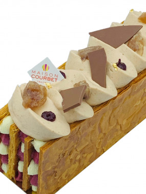 Millefeuille marron cassis 6 personnes