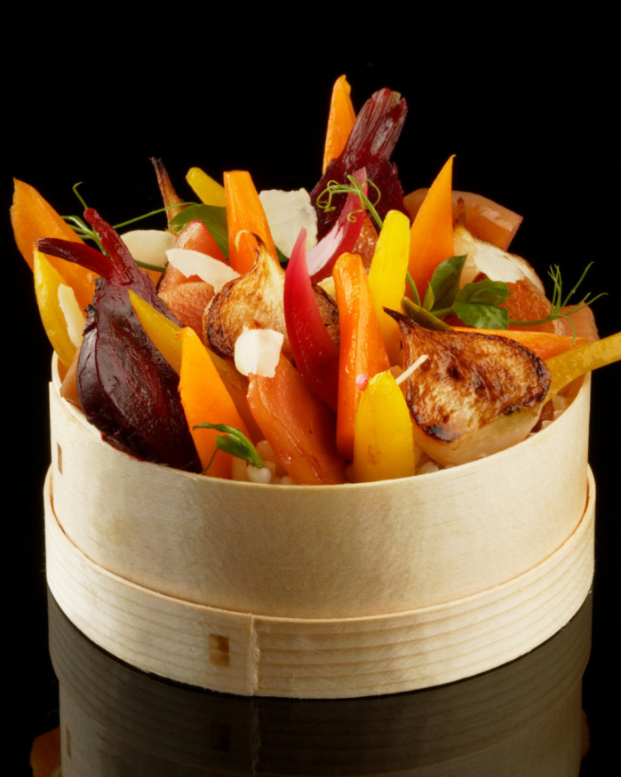 Ecrin de légumes anciens aux aromates