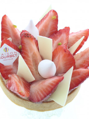 Tarte aux fraises individuelle