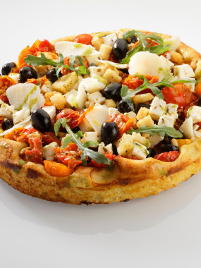 Focaccia aux saveurs du soleil 8 pers