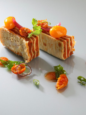 Lasagnes de tomates au basilic