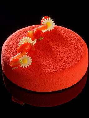 Nuage fraise rhubarbe 4 personnes