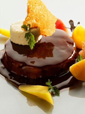 Filet de bœuf juste fondant son jus au poivre de Kâmpôt