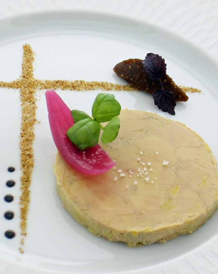 Foie gras de canard tradition accompagné de son chutney (env. 60g)