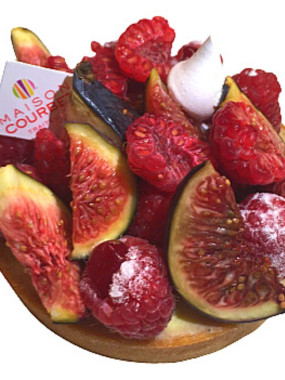 Tarte figue framboise groseille individuelle