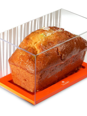 Le cake purement orange