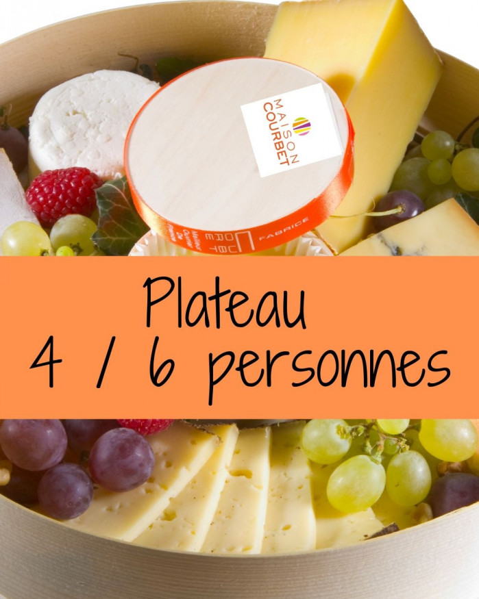 Plateau de fromages 4/6 personnes