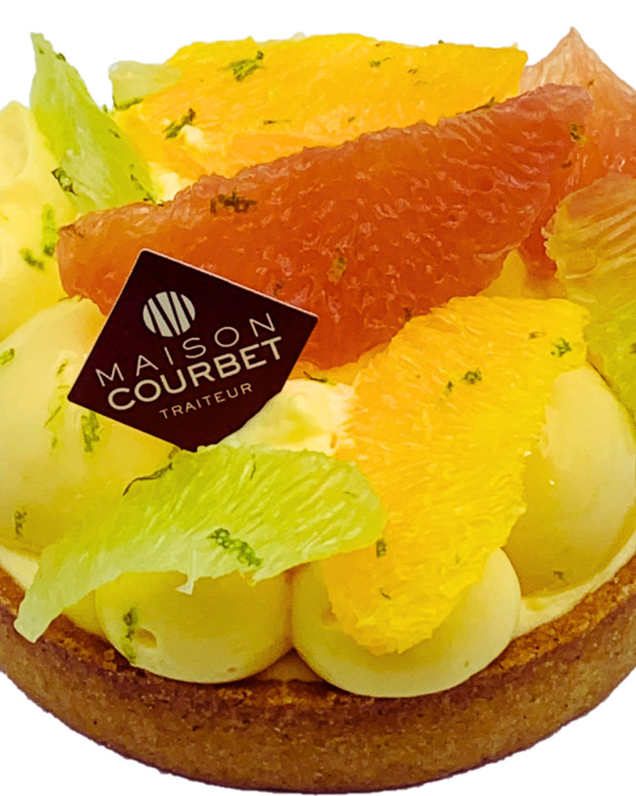 Tarte agrumes individuelle