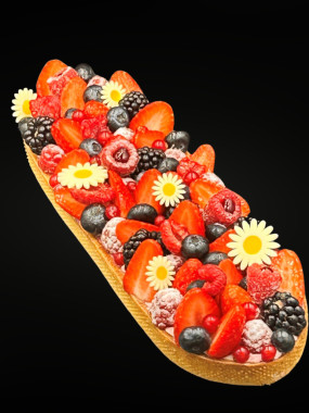 Tarte fruits rouges 4/6 personnes