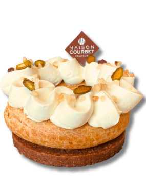 Saint-Honoré pistache praliné individuel