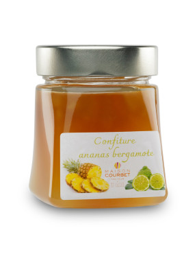 Confiture ananas bergamote