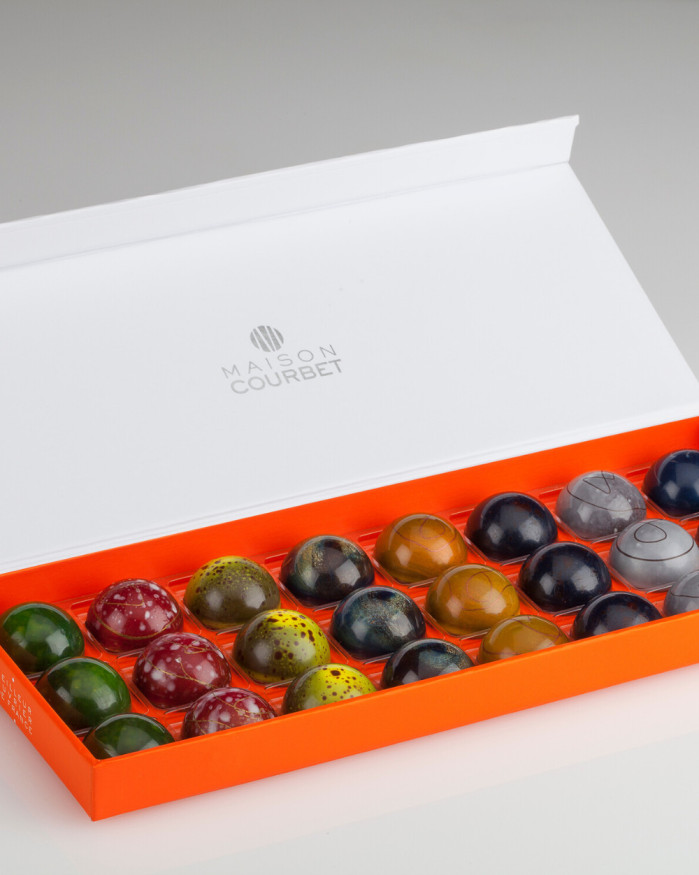 Bonbons chocolats écrin de 24