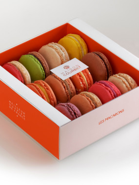 Macarons assortis 12 pièces