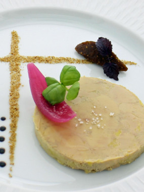 Foie gras de canard tradition accompagné de son chutney (env. 60g)