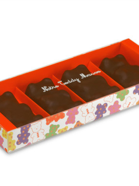 Teddy mauve chocolat lait