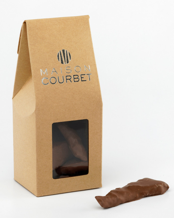 Orangettes chocolat lait