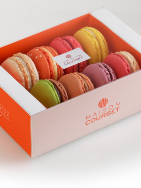 Macarons assortis 8 pièces