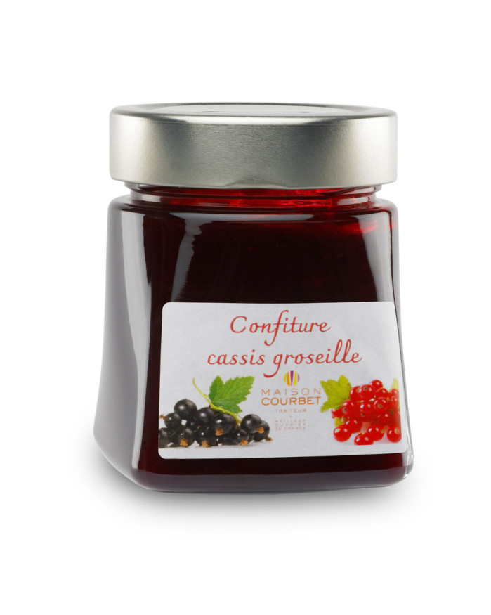 Confiture cassis groseille