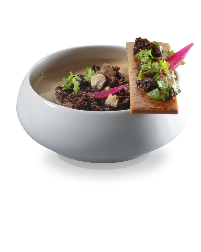 Croûte aux morilles (16 g) et son croustillant pur beurre