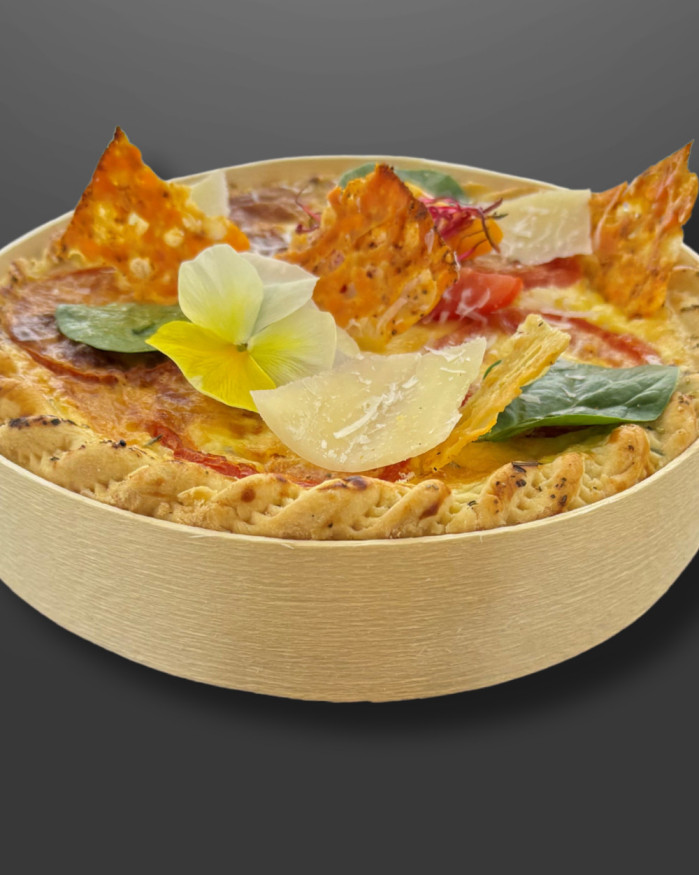 Tarte thon tomate graine de moutarde 4 pers