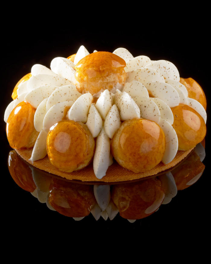 Saint-Honoré vanille caramel 6 personnes