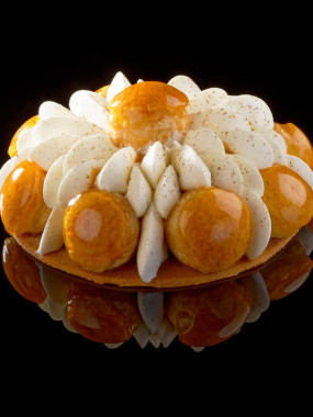 Saint-Honoré vanille caramel 6 personnes