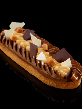 Tarte chocolat caramel 4/6 personnes