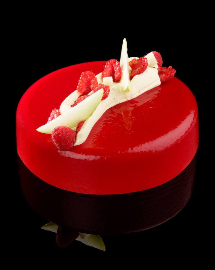 Délice pomme framboise 4 pers