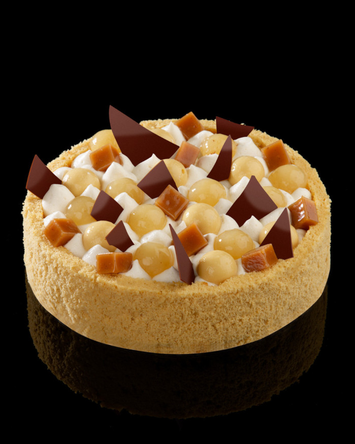 Charlotte poire caramel 8 pers