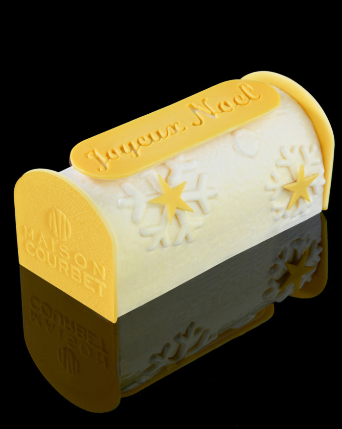 Bûche pâtissière Piña colada - 6 personnes