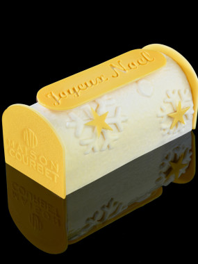 Bûche pâtissière Piña colada - 6 personnes