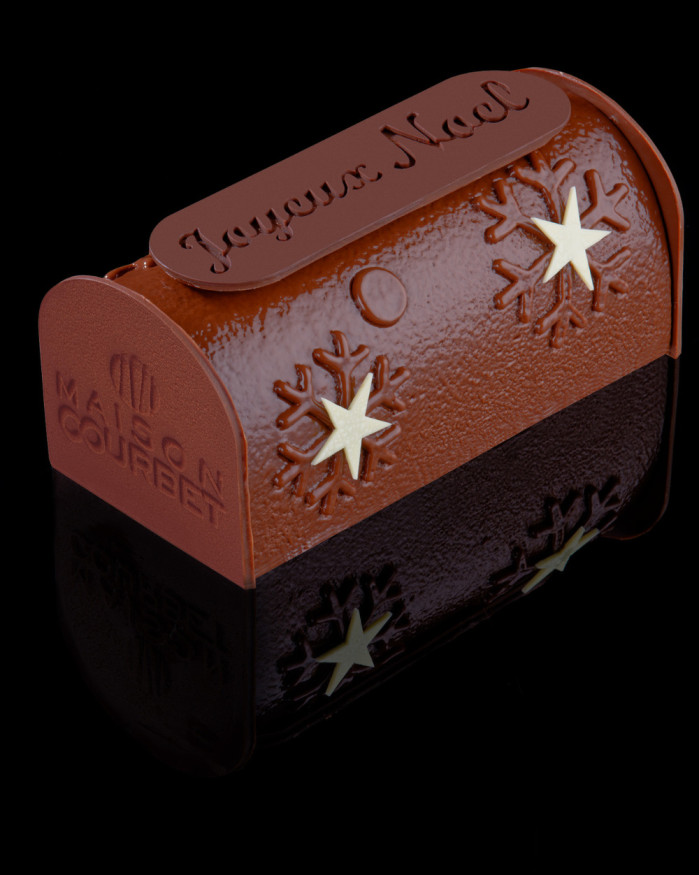 Bûche pâtissière Purement chocolat - 6 personnes