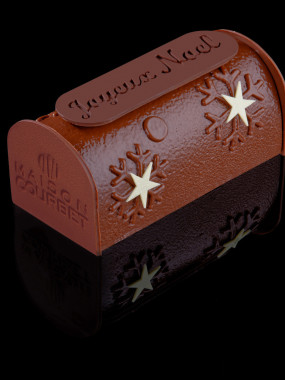 Bûche pâtissière Purement chocolat - 4 personnes