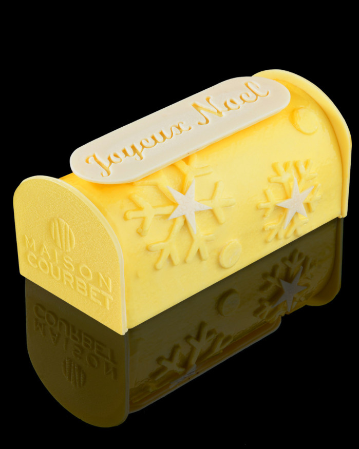 Bûche pâtissière Agrume - 6 personnes