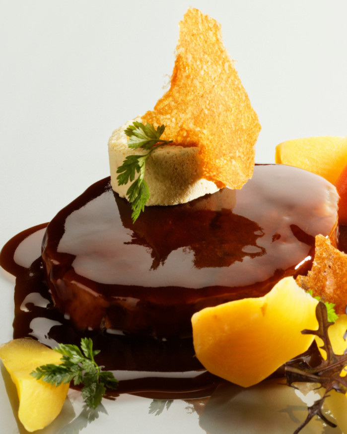 Filet de bœuf maturé fondant et sa sauce Périgueux