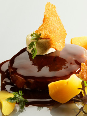 Filet de bœuf maturé fondant et sa sauce Périgueux