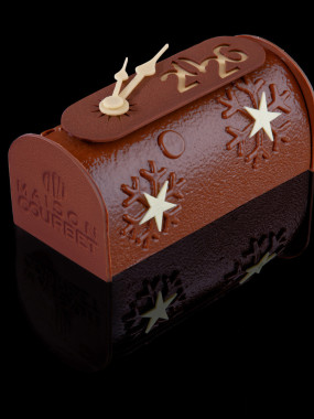Bûche pâtissière Purement chocolat - 6 personnes