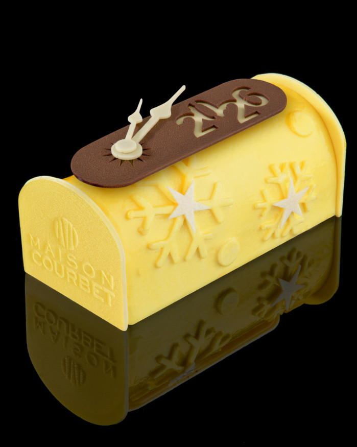 Bûche pâtissière Agrume - 6 personnes